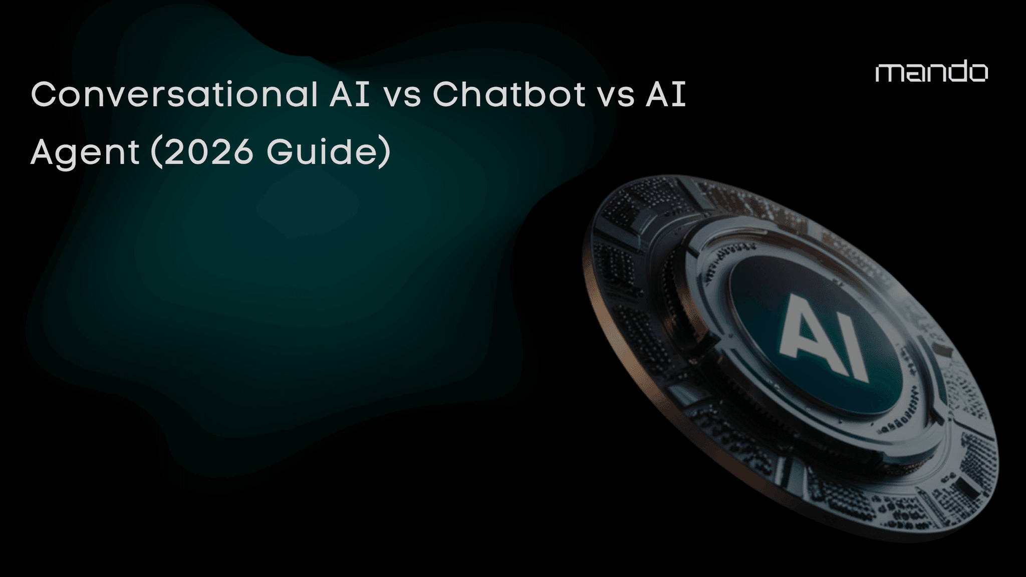Conversational AI vs Chatbot vs AI Agent (2026 Guide)